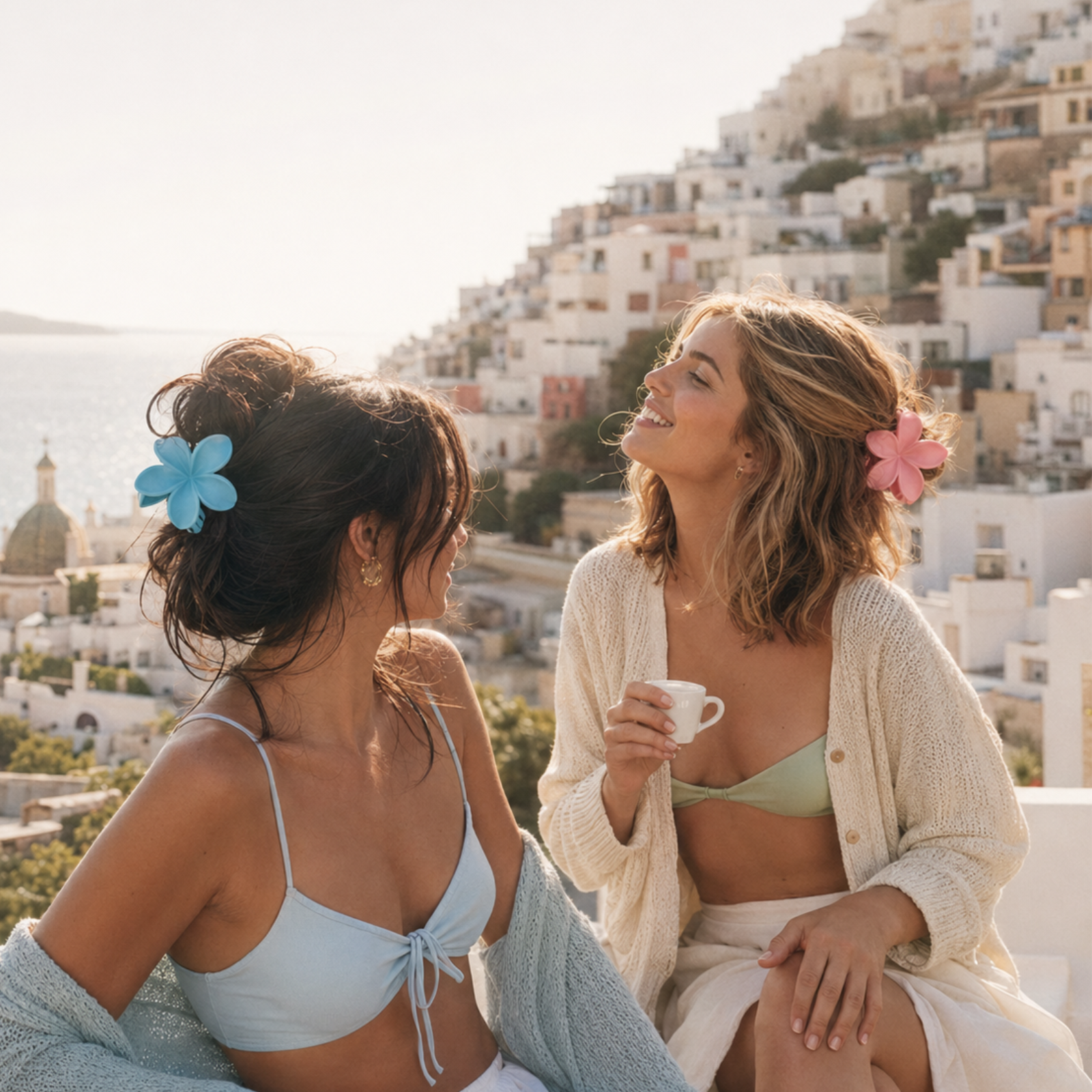 How to Style Flower Claw Clips for Easy Vacation Hair