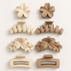 Bloom Mix Hair Clip Set – Flower Claw Clips & Barrettes